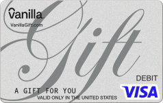 Vanilla Visa Silver Gift- Gift Card