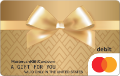 Mastercard Gold Lining Gift Card